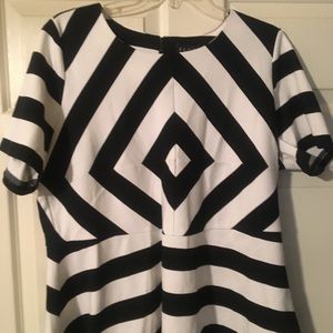 Stripe Peplum Top